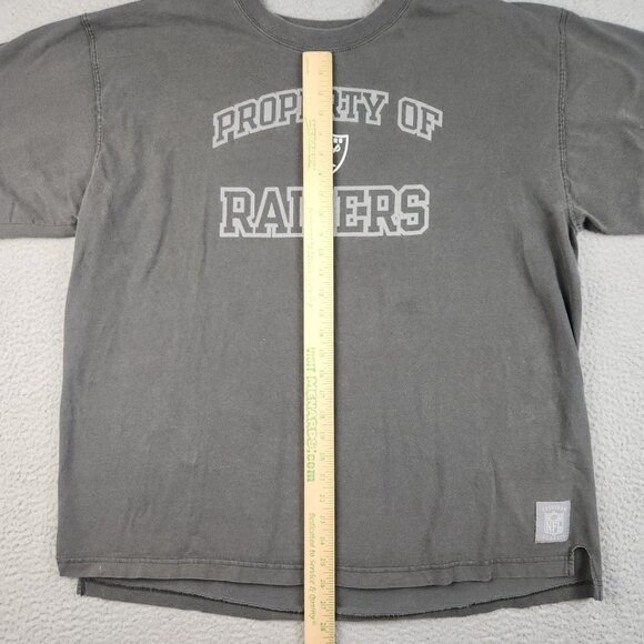 Vtg Y2K Los Angeles Raiders Reebok NFL Gridiron Classic Short Sleeve 2XL Shirt - Picture 5 of 14